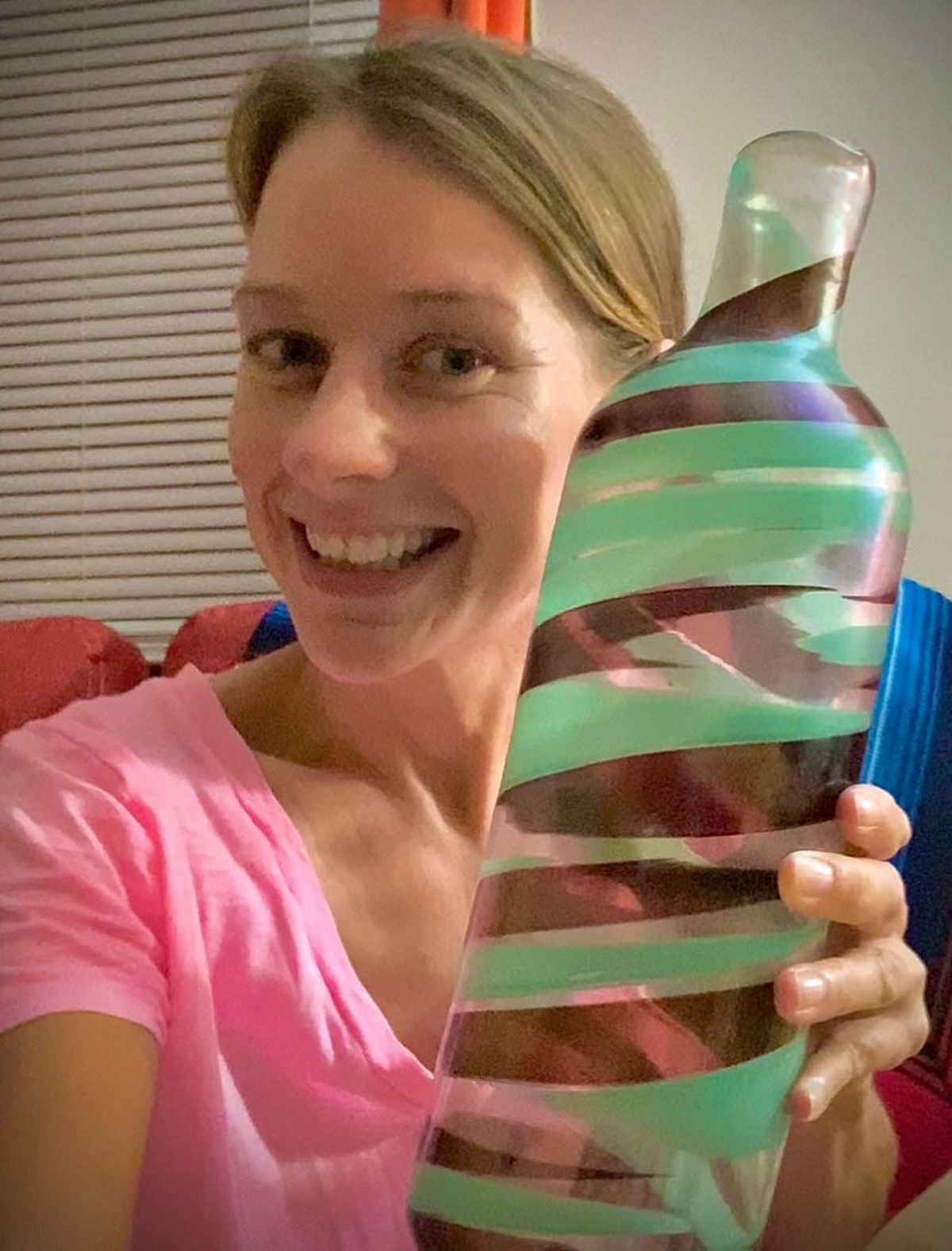 Jessica Vincent discovered a rare Carlo Scarpa "Pennellate" vase at a Goodwill in Richmond earlier this year. Months after she bought it for $3.99, it sold for $107,000 at auction last week. (Wright Auction House/Handout)