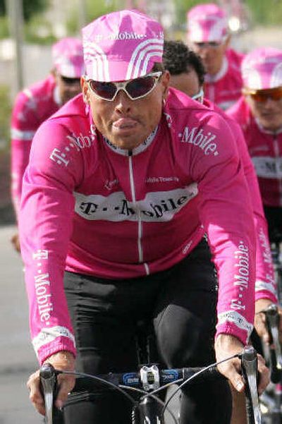 
Jan Ullrich is trying to avoid another runner-up finish to Lance Armstrong. 
 (Associated Press / The Spokesman-Review)