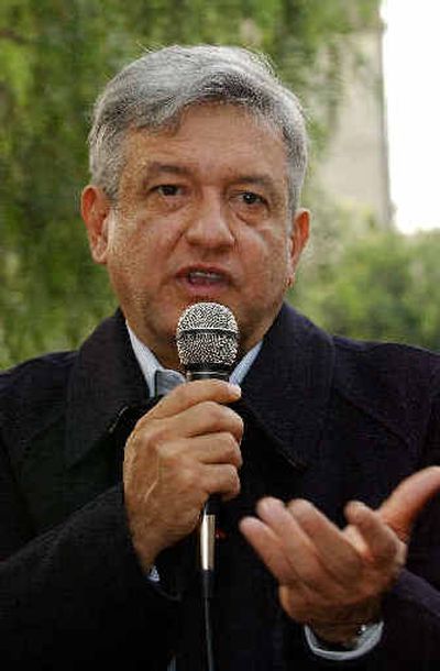 
Lopez Obrador 
 (The Spokesman-Review)