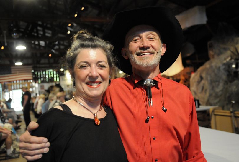 Hosts of the Rockin’ B Ranch, Pamela and Scott Brownlee, will let the curtain fall on their Cowboy Supper Show after 17 years at the end of this season. (J. Bart Rayniak)