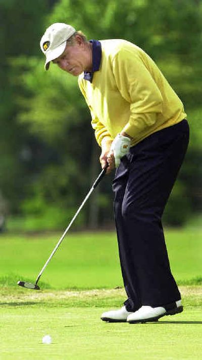 
Jack Nicklaus would like to play in next year's British Open, to be staged at St. Andrews.Jack Nicklaus would like to play in next year's British Open, to be staged at St. Andrews.
 (Associated PressAssociated Press / The Spokesman-Review)