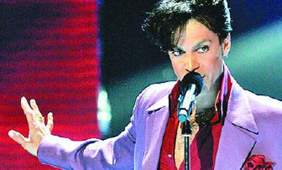
2007 Prince will headline at halftime. 
 (File photo Associated Press / The Spokesman-Review)
