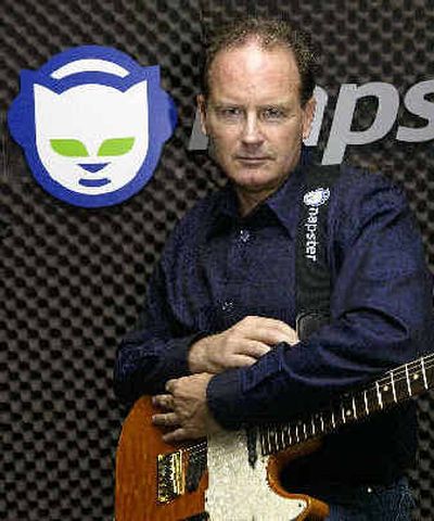 
Chris Gorog, CEO of Napster, has shed the firm's CD-burning software business and now plans to concentrate solely on selling and delivering music from the Web. 
 (Associated Press / The Spokesman-Review)