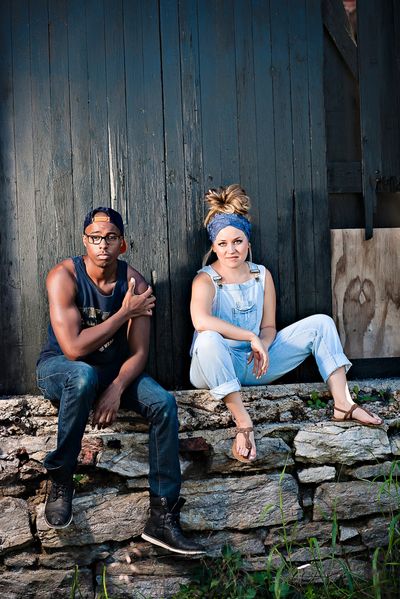 DNK, featuring David Davis and Kayla Erb, performs Tuesday at the Bing.