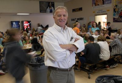 Evergreen Middle School Principal Dave Feldhusen is retiring from the Central Valley School District after 25 years in the district and 32 years as an educator.  (J. BART RAYNIAK / The Spokesman-Review)