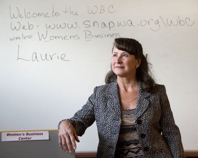 Laurie Roth is the founding manager of the Inland Northwest Women's Business Center and owner of SBA SOS. (Dan Pelle)