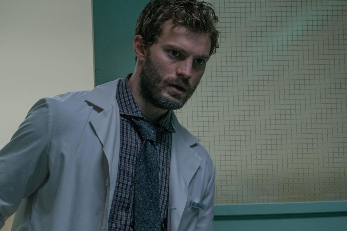 Jamie Dornan as Dr. Allan Pascal in a scene from “The 9th Life of Louis Drax,” directed by Alexandre Aja. (Miramax / TNS)