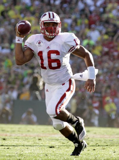 Quarterback Russell Wilson has done the University of Wisconsin proud. (Associated Press)