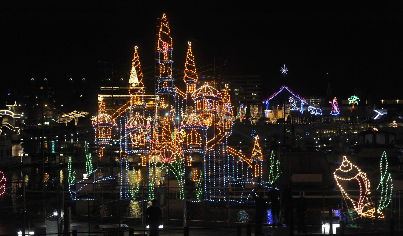 Christmas Lights Coeur D'Alene Street Neighborhood 2024 Dodi Nadeen