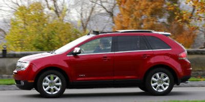 
First cousin to Ford's Edge and kin to the Mazda CX-9, the MKX is available in a single trim level. It's priced from $34,795, including destination, with all-wheel-drive starting at $36,445.
 (Lincoln / The Spokesman-Review)