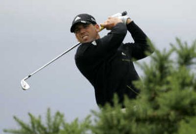 
Spain's Sergio Garcia, plays from the rough on the 14th hole during the second round of the British Open Golf Championship.Associated Press
 (Associated Press / The Spokesman-Review)