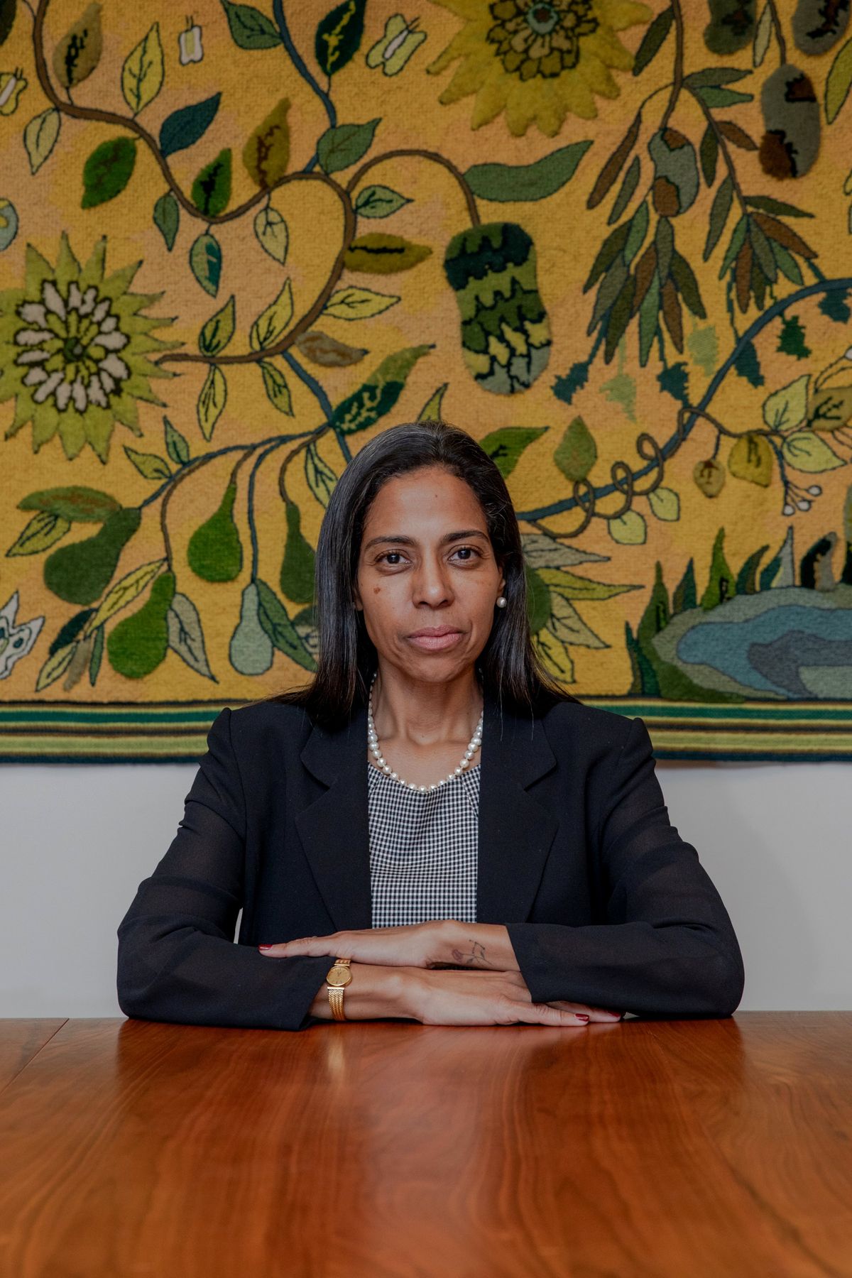 FILE -- Leticia Carvalho, head of the International Seabed Authority, in New York, Aug. 2, 2024. The authority has been struggling to set global deep sea mining rules for its 170 member nations for decades, a task now more urgent than ever since the Trump administration has said it will start unilaterally issuing permits for seabed mining in international waters. (Natalie Keyssar/The New York Times)  (NATALIE KEYSSAR)