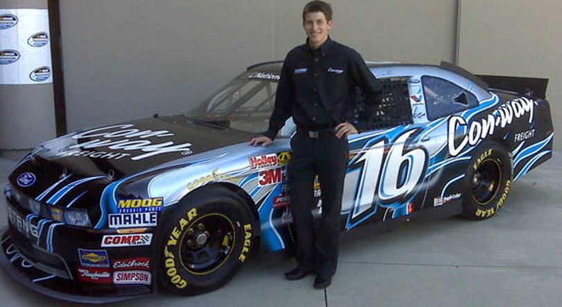 At Roush Fenway Racing's headquarters in Concord N.C., driver Colin Braun, Ford and the team unveiled the 2010 Mustang, the NASCAR Nationwide Series new car model for the manufacturer. The NNS new car will compete in four races in 2010 and is targeted to be fully integrated into the series in 2011. (Photo by NASCAR Public Relations) (The Spokesman-Review)