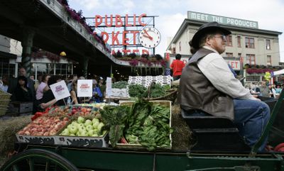 The first major renovation project in more than three decades is beginning at Seattle’s Pike Place Market, seen here in August 2007, and is expected to last three to four years.  (File Associated Press / The Spokesman-Review)