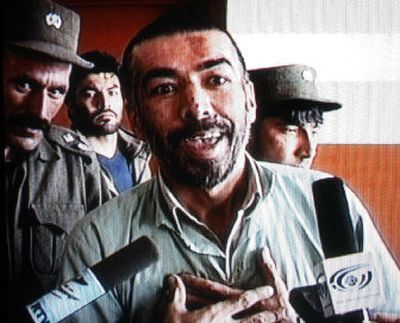 
Abdul Rahman is interviewed during a hearing in Kabul on March 16.
 (Associated Press / The Spokesman-Review)