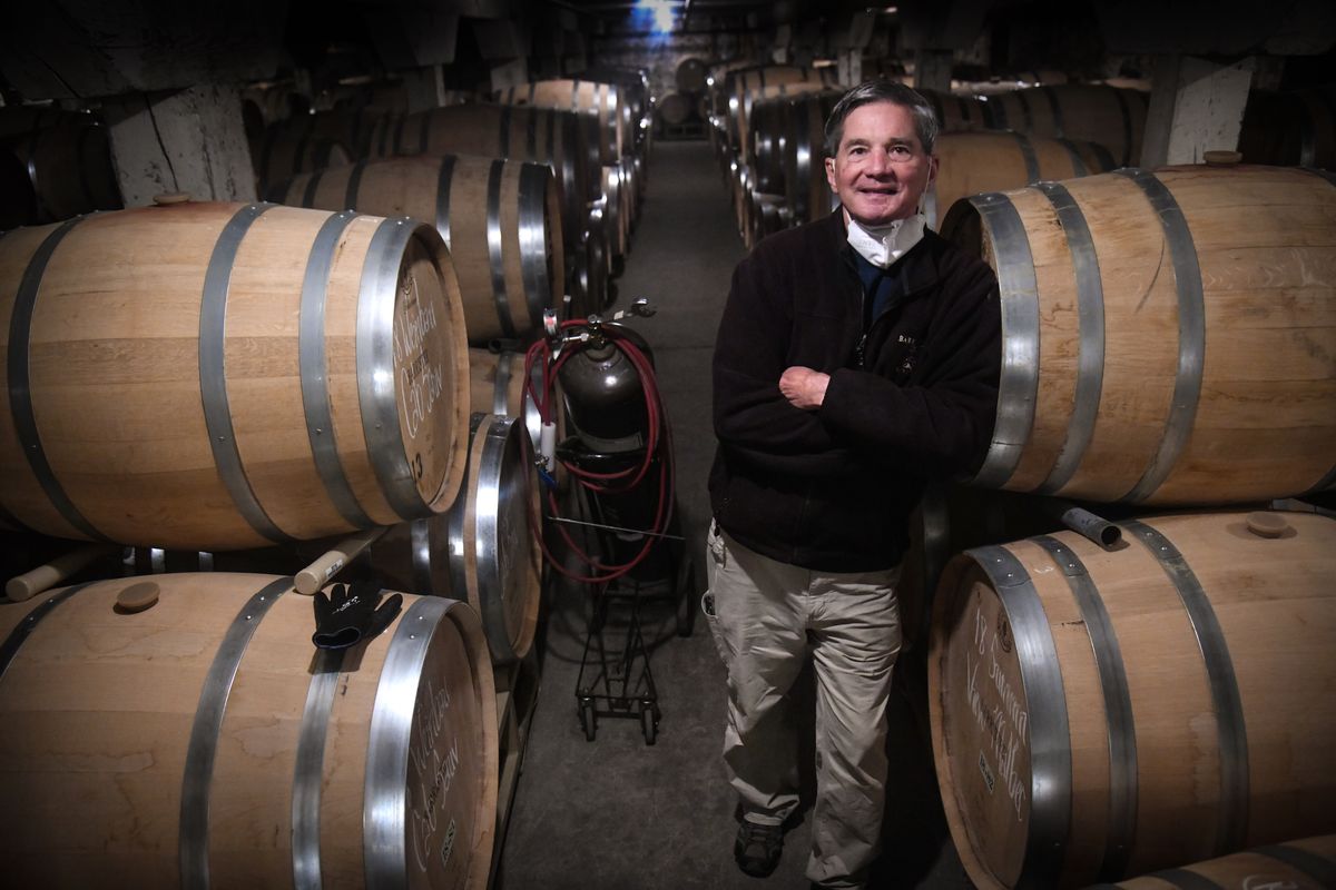 Winemaker Michael White is co-owner of Barrister Winery in Spokane.  (Dan Pelle/The Spokesman-Review)