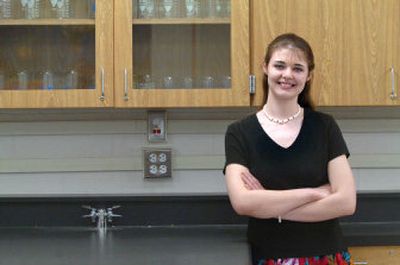
Chrissie Camster, a senior at Coeur d'Alene High School, plans to study science and earn a bachelor's degree in nursing.
 (Jesse Tinsley / The Spokesman-Review)