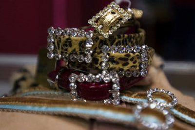 Pick up a Lady Churchwell's pooch collar with swarovski crystals at Urban Canine on 1220 S. Grand Blvd., 744-9663.
(Kathryn Stevens / The Spokesman-Review)