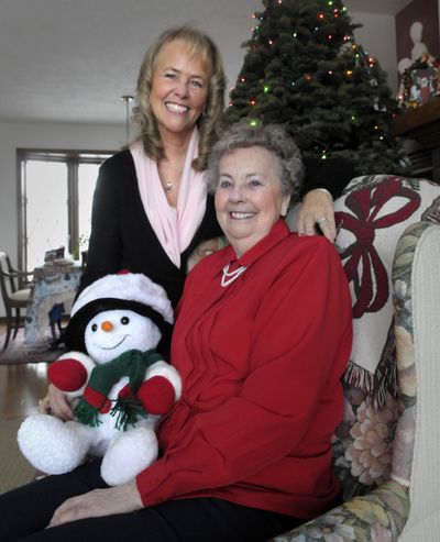 Jeannine Marx Fruci and her mother, Vivian Marx. (Christopher Anderson)