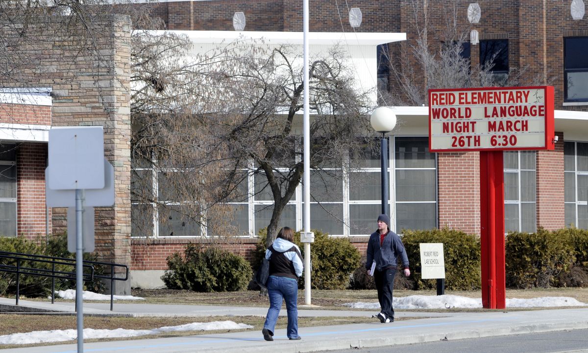 Reid Elementary is attached, physically and financially, to Eastern Washington University. (Jesse Tinsley / The Spokesman-Review)