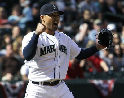 Mariners closer Brandon League has blown four saves this season, including three of his last five opportunities. (Associated Press)