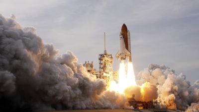 Associated Press Shuttle Endeavour hurtles into space on Wednesday, carrying supplies to expand Japan’s space station. (Associated Press / The Spokesman-Review)