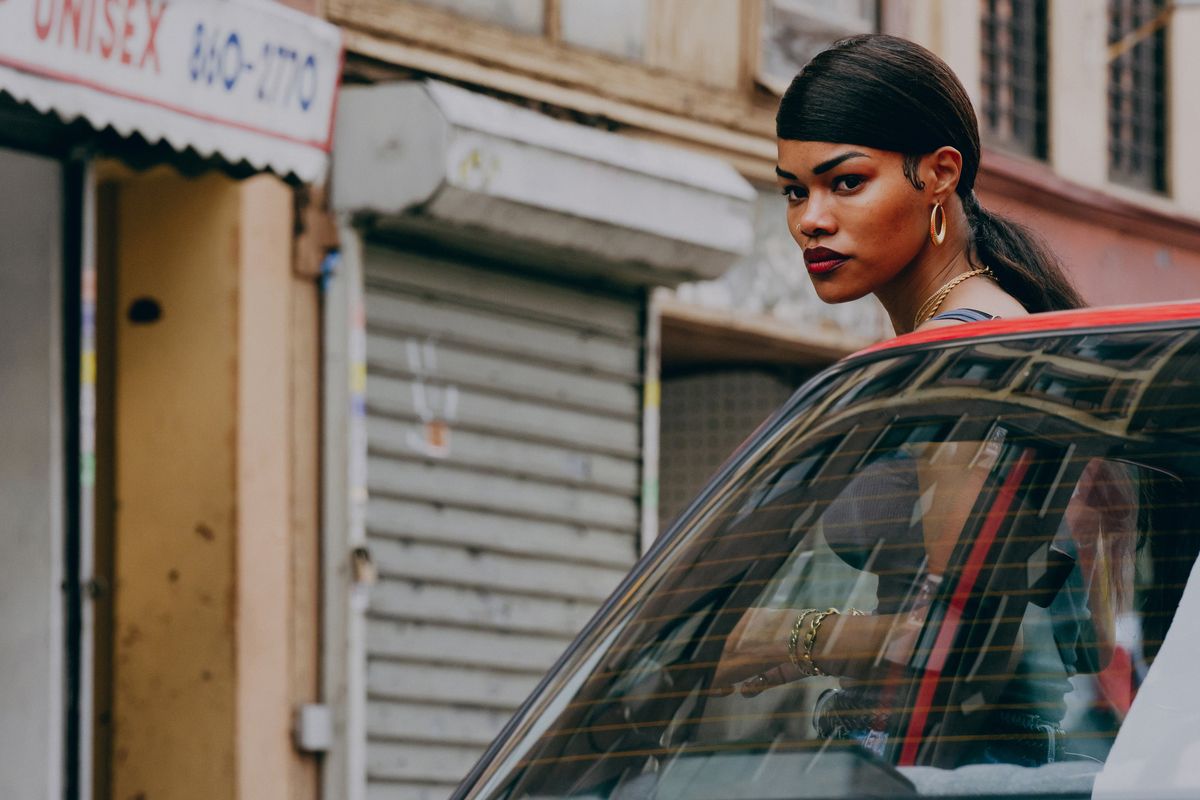 Teyana Taylor in “A Thousand and One.”  (Focus Features)