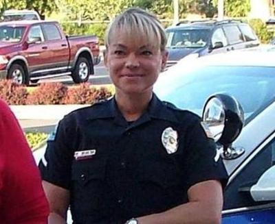 Post Falls Police Department officer Brenda Knight. (Kerri Thoreson photo)