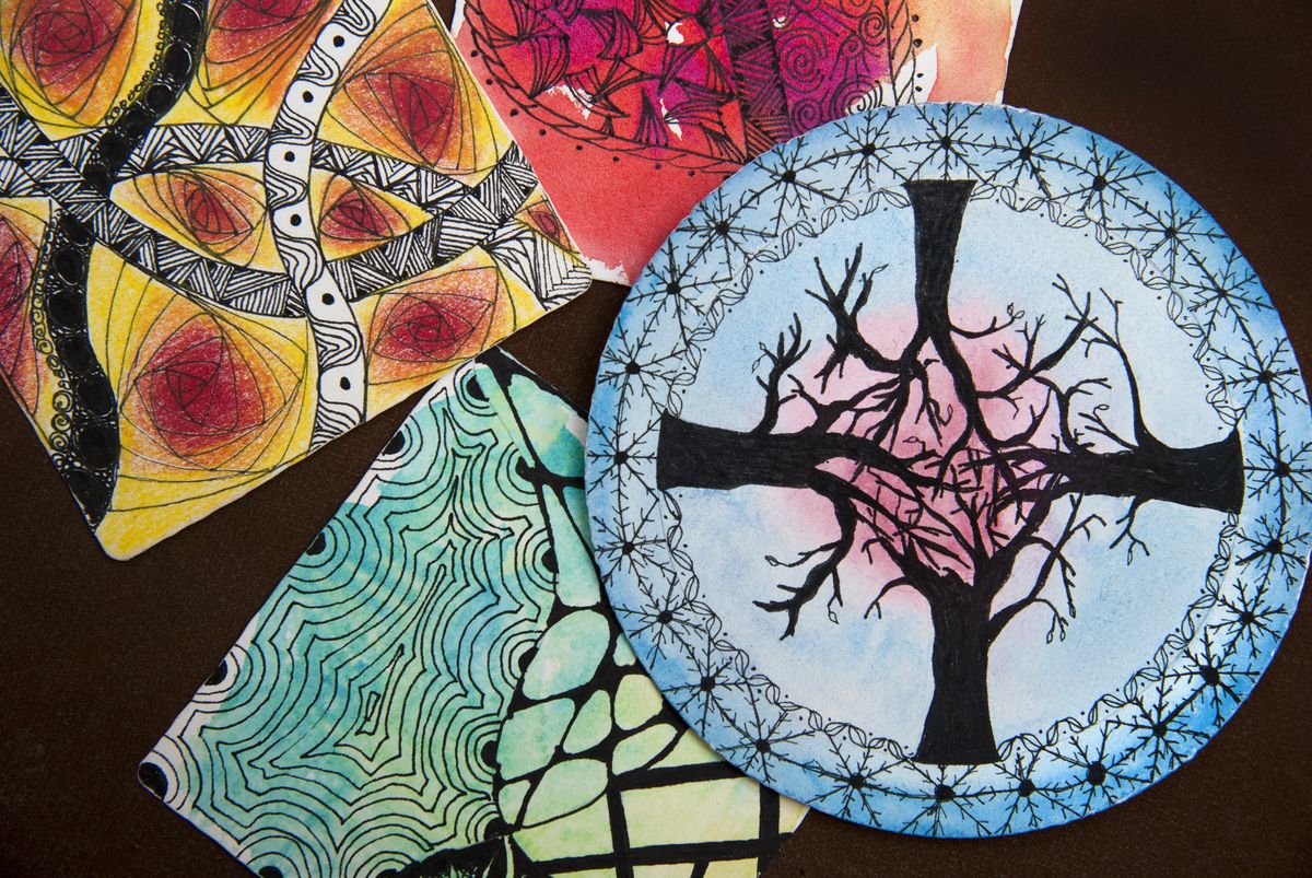 Zentangle Helped Artist Overcome Grief The Spokesman Review