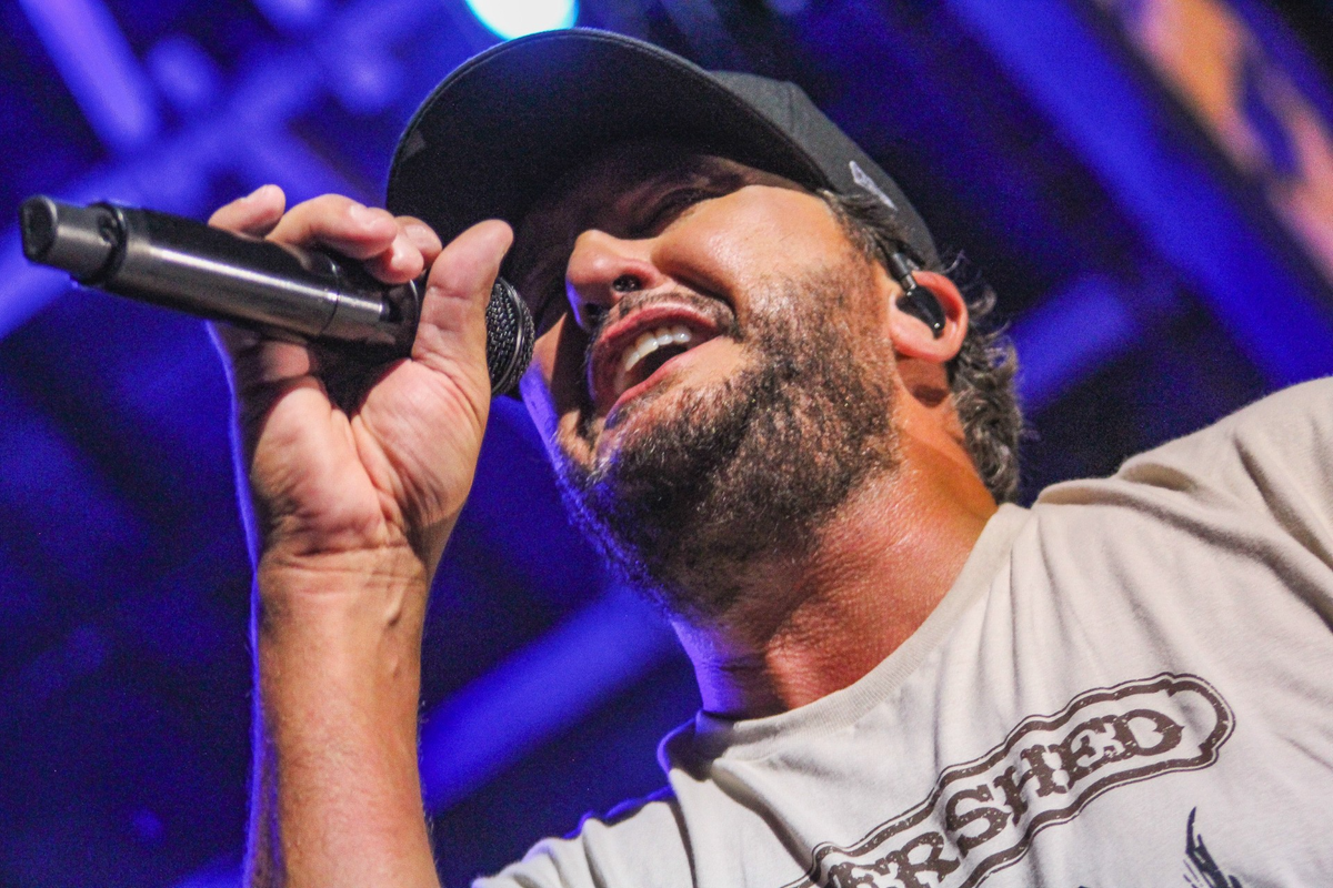 Luke Bryan headlines Day 2 of Watershed at the Gorge Amphitheatre on Saturday.  (Jordan Tolley-Turner/The Spokesman-Review)