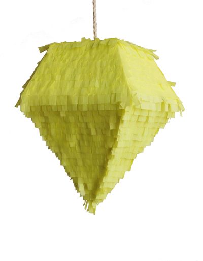 Modern pinatas can be sleek and geometrical, adding pizazz to parties. (Associated Press)