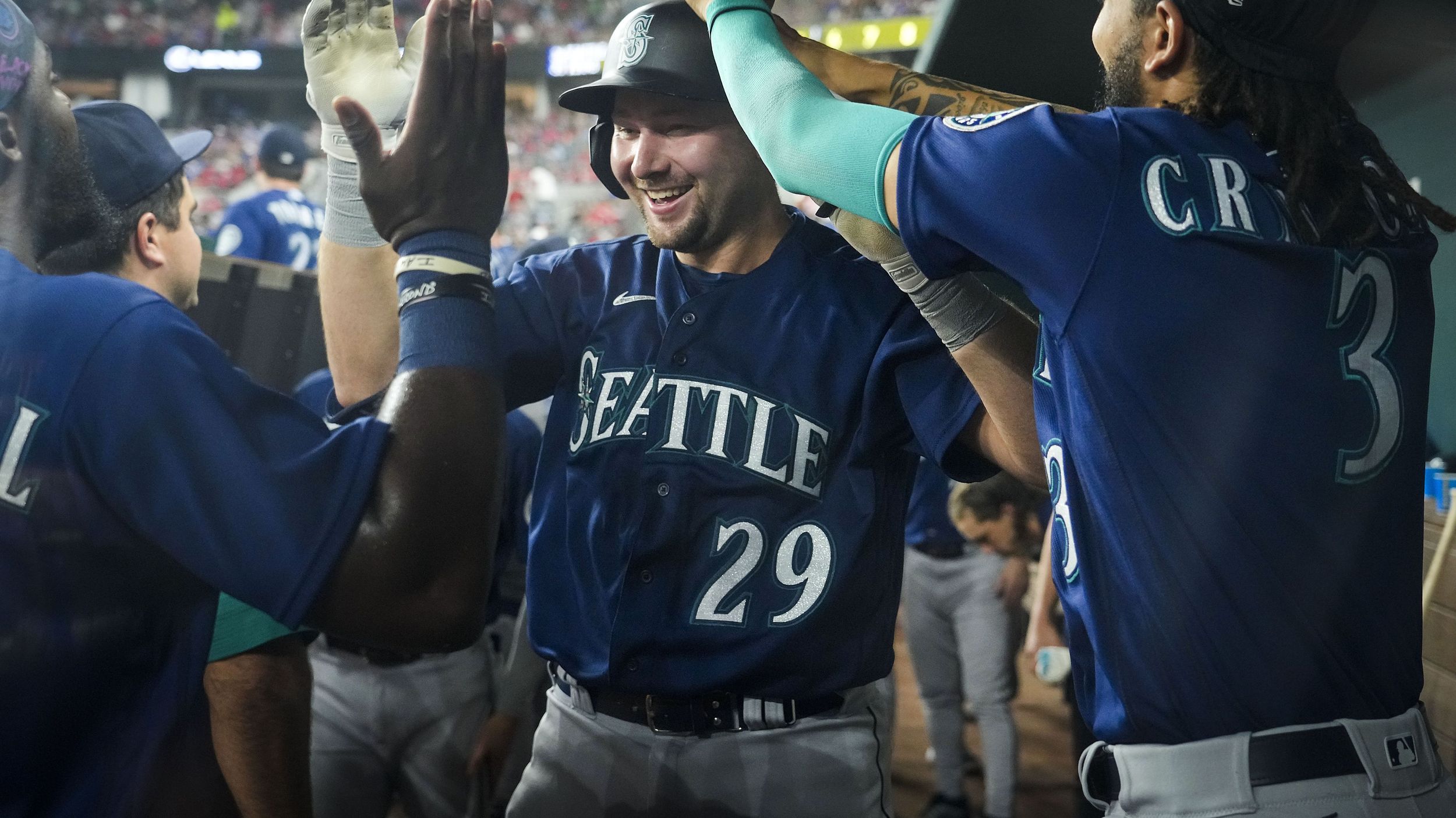 Dipoto: Rodríguez, Raleigh and Trammell stepping up for Mariners