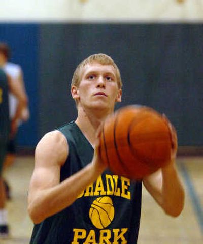 
Shadle Park and sharp-shooting guard Zack Humphrey have their sights set on Ferris. 
 (Jesse Tinsley / The Spokesman-Review)