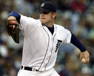 
Tigers starter Nate Robertson pitches in the second inning in a win over the Mariners.
 (Associated Press / The Spokesman-Review)
