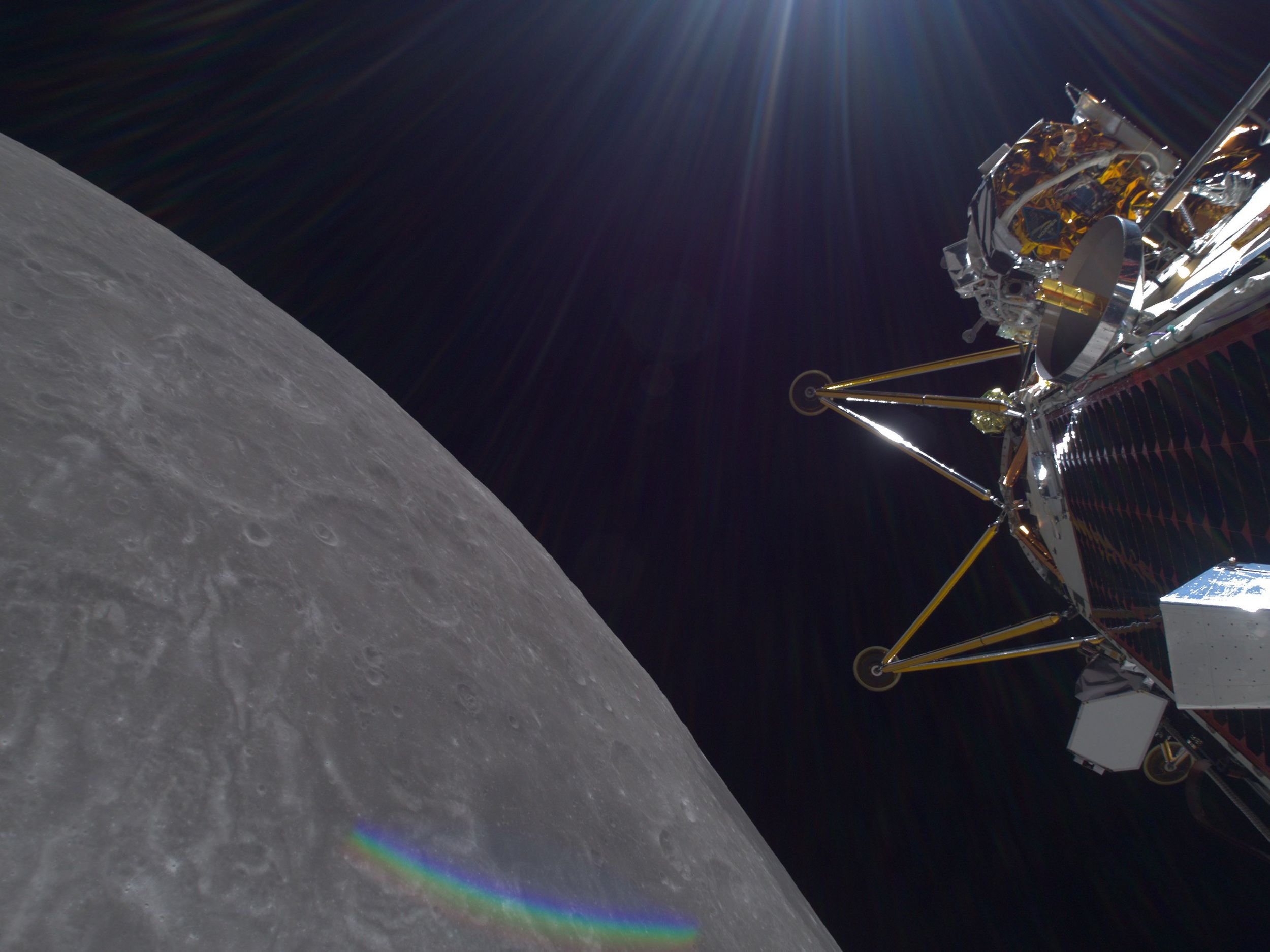 Second moon lander in a week touches down, but unclear if still