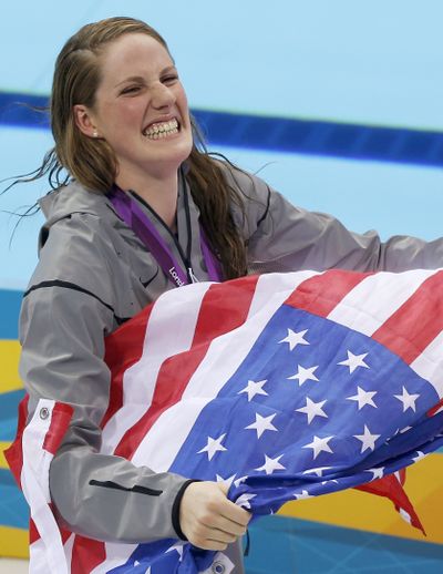 Learning about U.S. swimmer Missy Franklin’s gold medal and other results is easy online. Watching many of the key events live on TV isn’t so simple. (Associated Press)