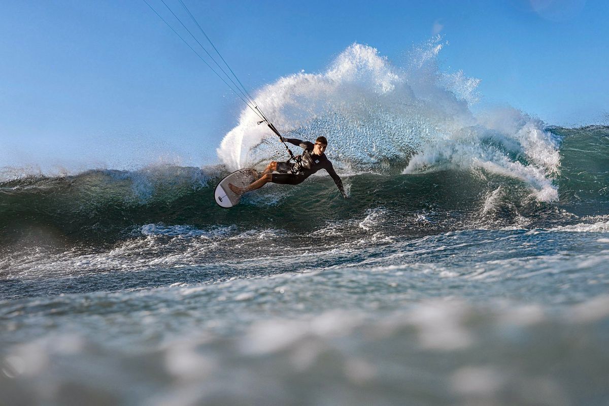 With consistently 80-degree water and warm 35-mph winds, Preá, on Brazil’s northeastern coast, has become a hot spot for kiteboarding.  (Courtesy of PREABEACH EXPERIENCE)