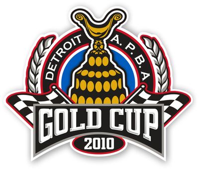 2010 Detroit Gold Cup logo (Courtesy of H1 Unlimited Hydroplane Series Media Relations)
