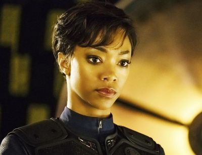 Sonequa Martin-Green in “Star Trek: Discovery.” (CBS)