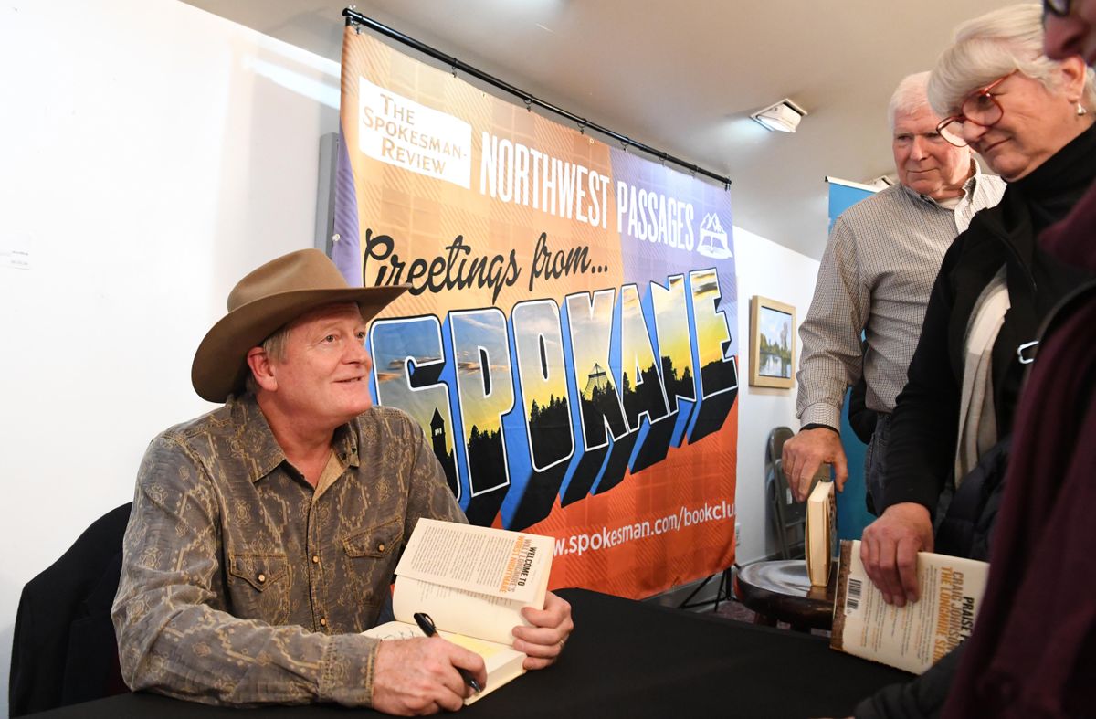 Northwest Passages Book Club Longmire Author Craig Johnson Brings A Dose Of Cowboy Humor To Spokane The Spokesman Review