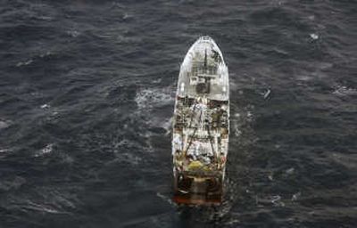 
This photo provided by the U.S. Coast Guard shows a vessel helping search for survivors. Photo courtesy of U.S. Coast Guard
 (Photo courtesy of U.S. Coast Guard / The Spokesman-Review)
