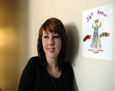 
Lake City freshman Kaitey Mosgrove's design will appear on T-shirts for the 2008 Spring Dash.
 (The Spokesman-Review)