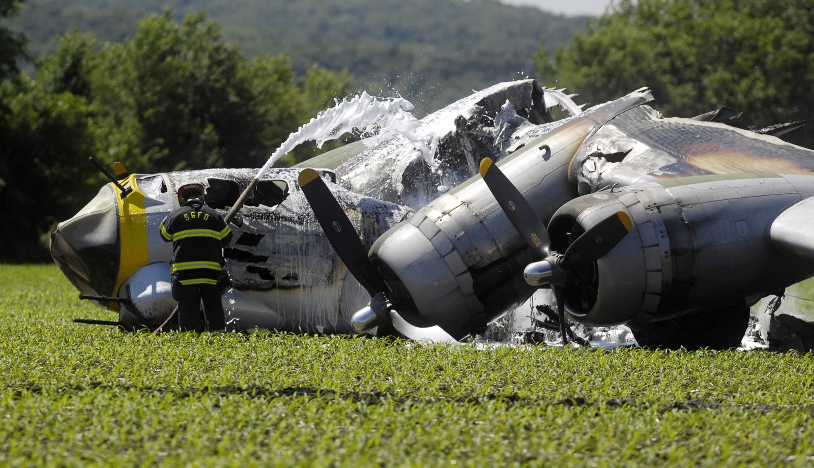 b17 bomber crash