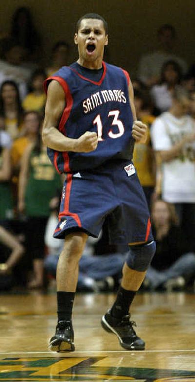 
Gaels' Patty Mills has high of 37 points in win over Oregon. Associated Press
 (Associated Press / The Spokesman-Review)