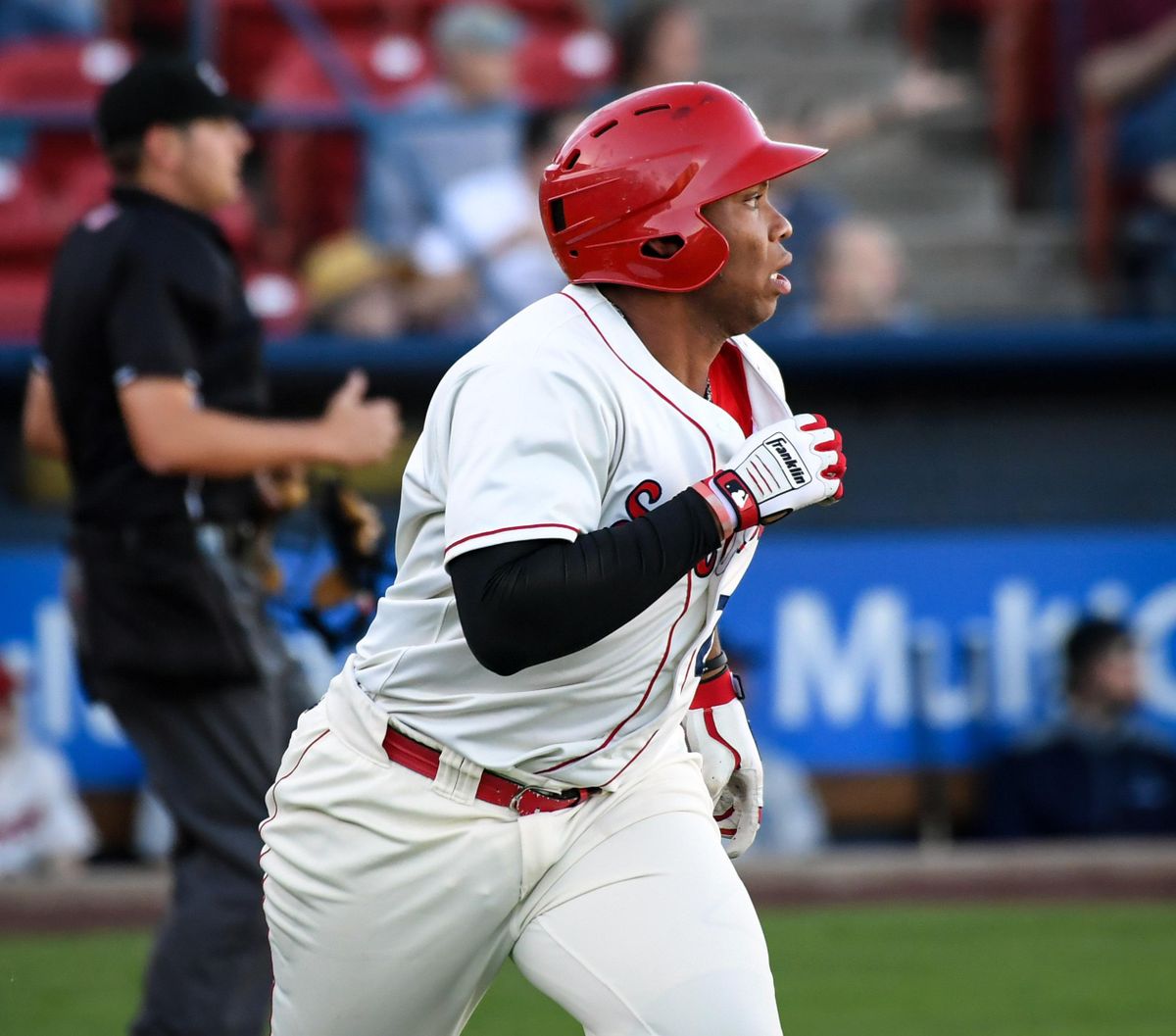 Slugger Curtis Terry has exceled for two seasons in Spokane. (Dan Pelle / The Spokesman-Review)