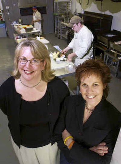 
Marguerite Lytle, left, and Rita Gutekanst of Rita's Catering are changing the name of their company to Limelight … Food Illuminated. 
 (Associated Press / The Spokesman-Review)