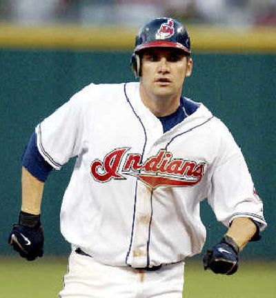 
Ben Broussard hit .321 in 88 games and was Cleveland's leading hitter.
 (Associated Press / The Spokesman-Review)