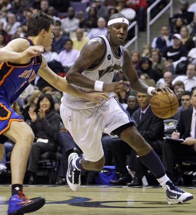 Washington Wizards’ Andray Blatche scored 36 points and pulled down 15 rebounds. (Associated Press)