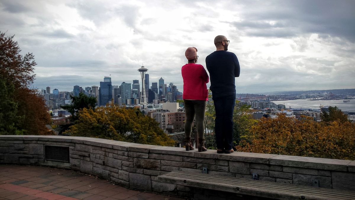 Visitors flock to Kerry Park for the best city skyline views. (John Nelson)