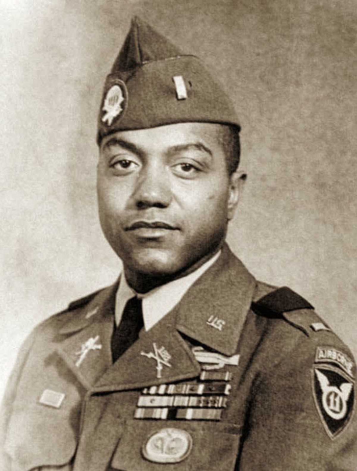 Vernon Baker during his career in the military. (File / The Spokesman Review)